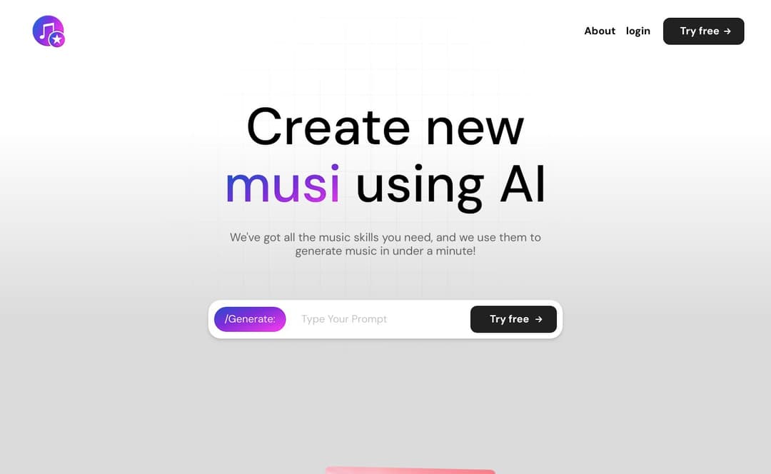 Musicstar homepage image