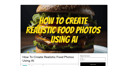 Realistic Food Photos icon