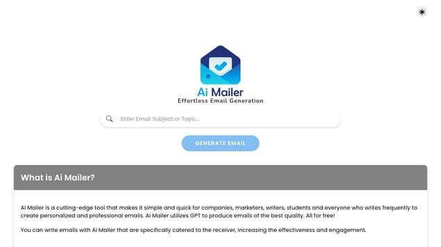 AI Mailer