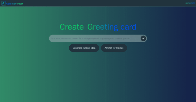 AI Card Generator