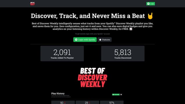 Auto-save your favs from Discover Weekly