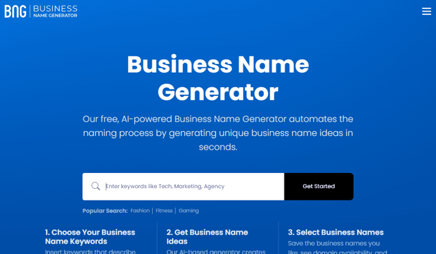 Business Name Generator