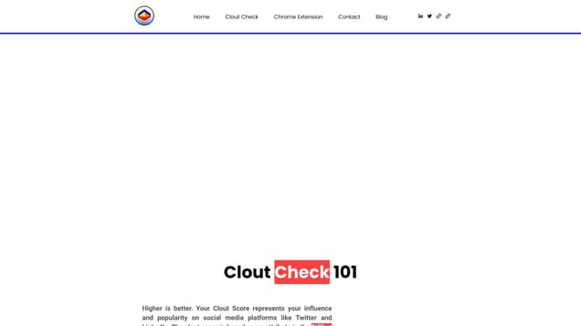 Clout Check by hacksocial.ai