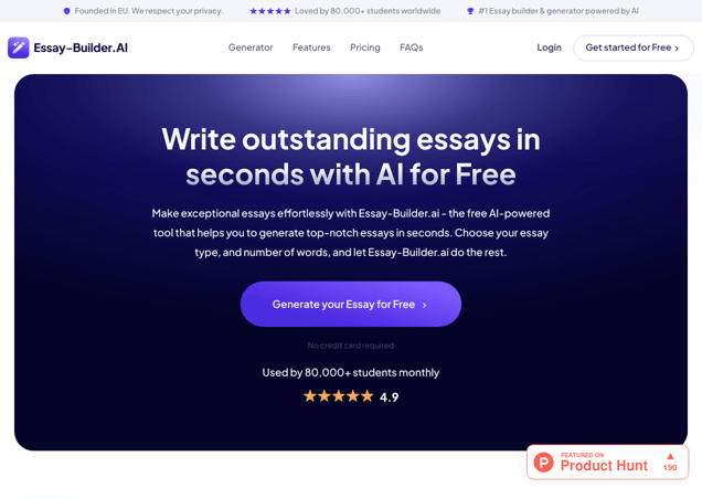Essay Builder AI icon