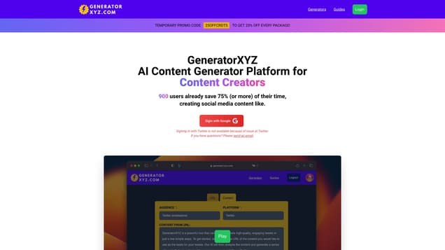 GeneratorXYZ.com
