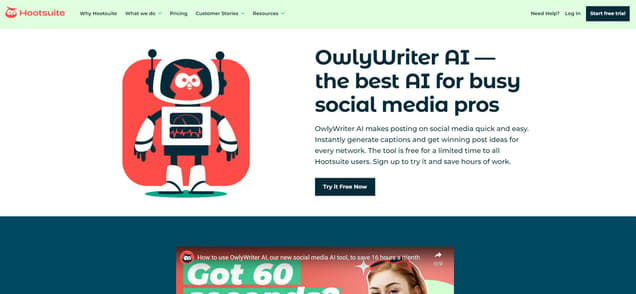OwlyWriter AI by Hootsuite