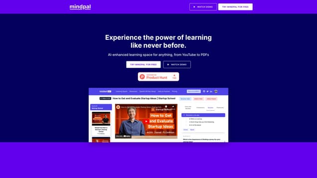 MindPal for YouTube