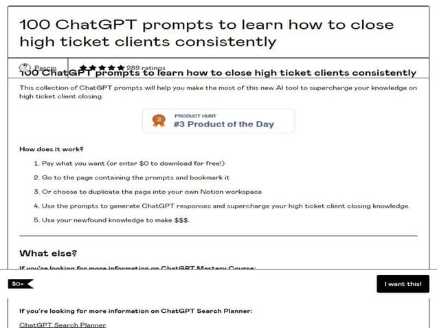 ChatGPT Search Planner