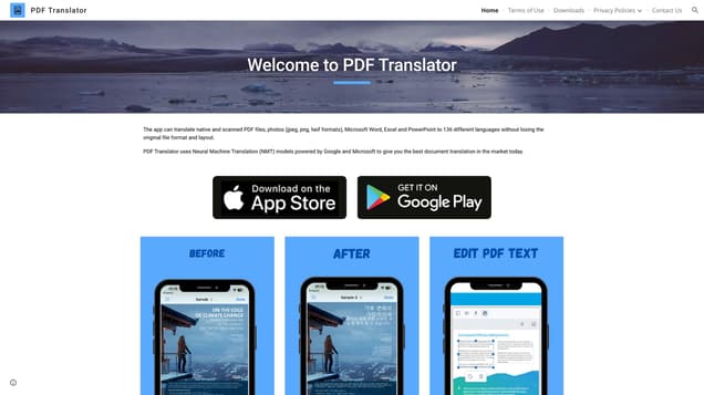 PDF Translator & Editor