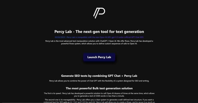 Percy Lab