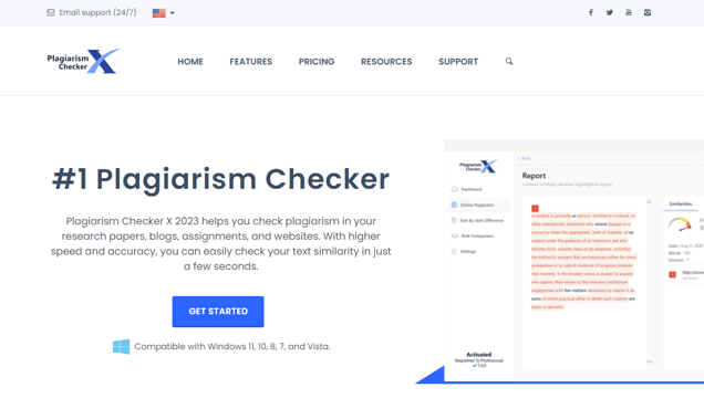 PlagiarismCheckerX