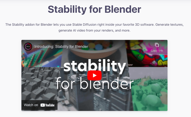 Stability for Blender