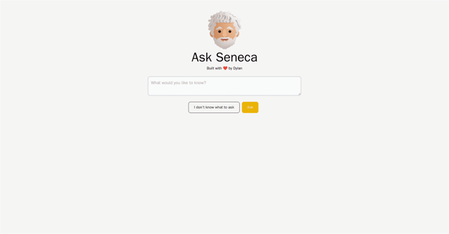 Ask Seneca