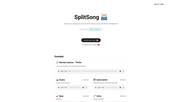 SplitSong.com