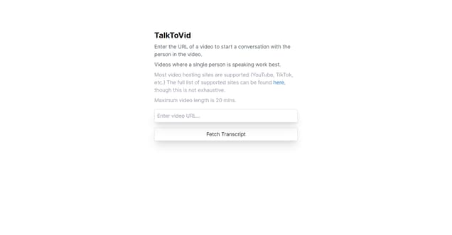 TalkToVid