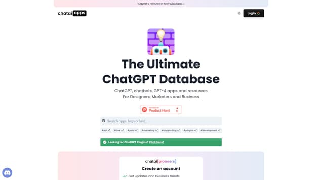 The Ultimate ChatGPT Tools Directory