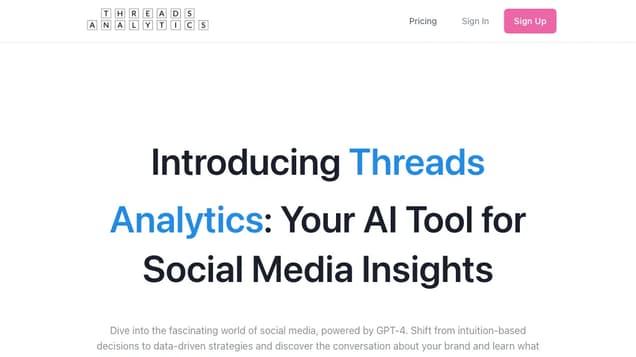 Meta Threads Analytics