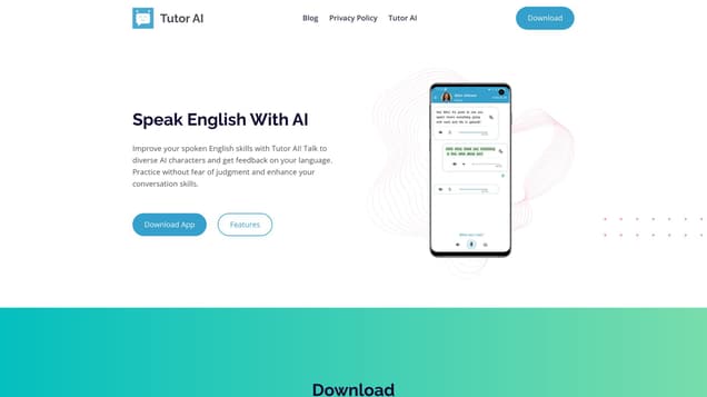 Tutor AI - Speak English With AI