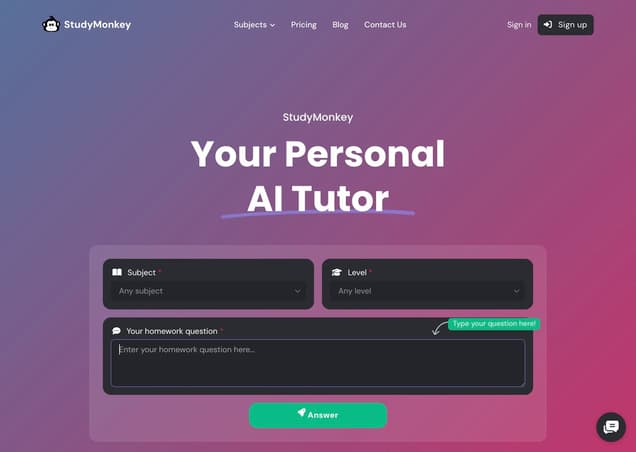 studymonkey AI icon