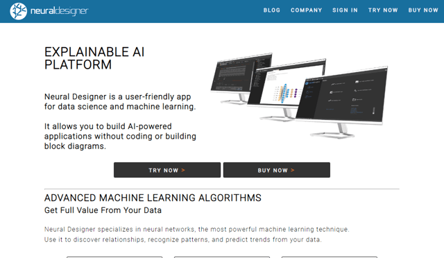 Neural Designer AI tool introduction, price, traffic, pros vs cons