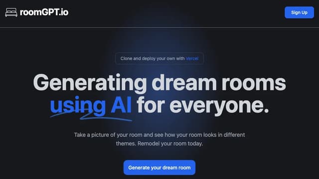 RoomsGPT homepage image