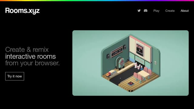 Rooms.xyz homepage image