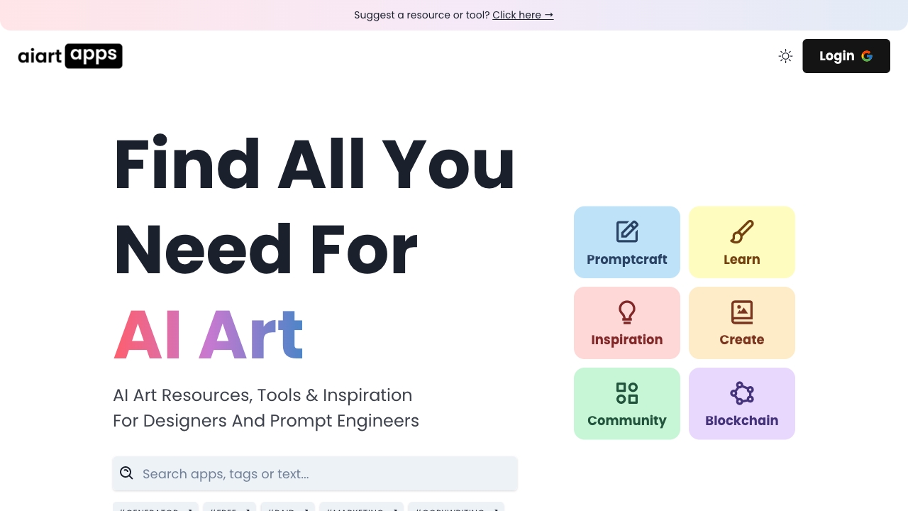 AI Art Apps Database icon