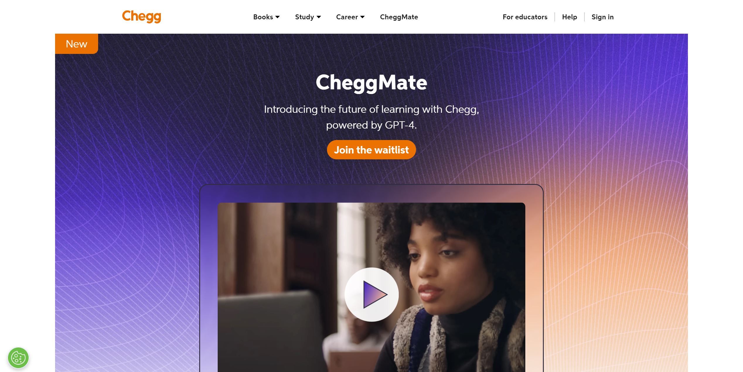 CheggMate homepage image
