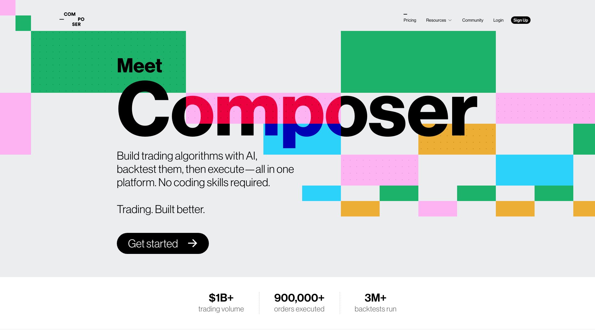 Composer - Your AI Copilot for Trading icon