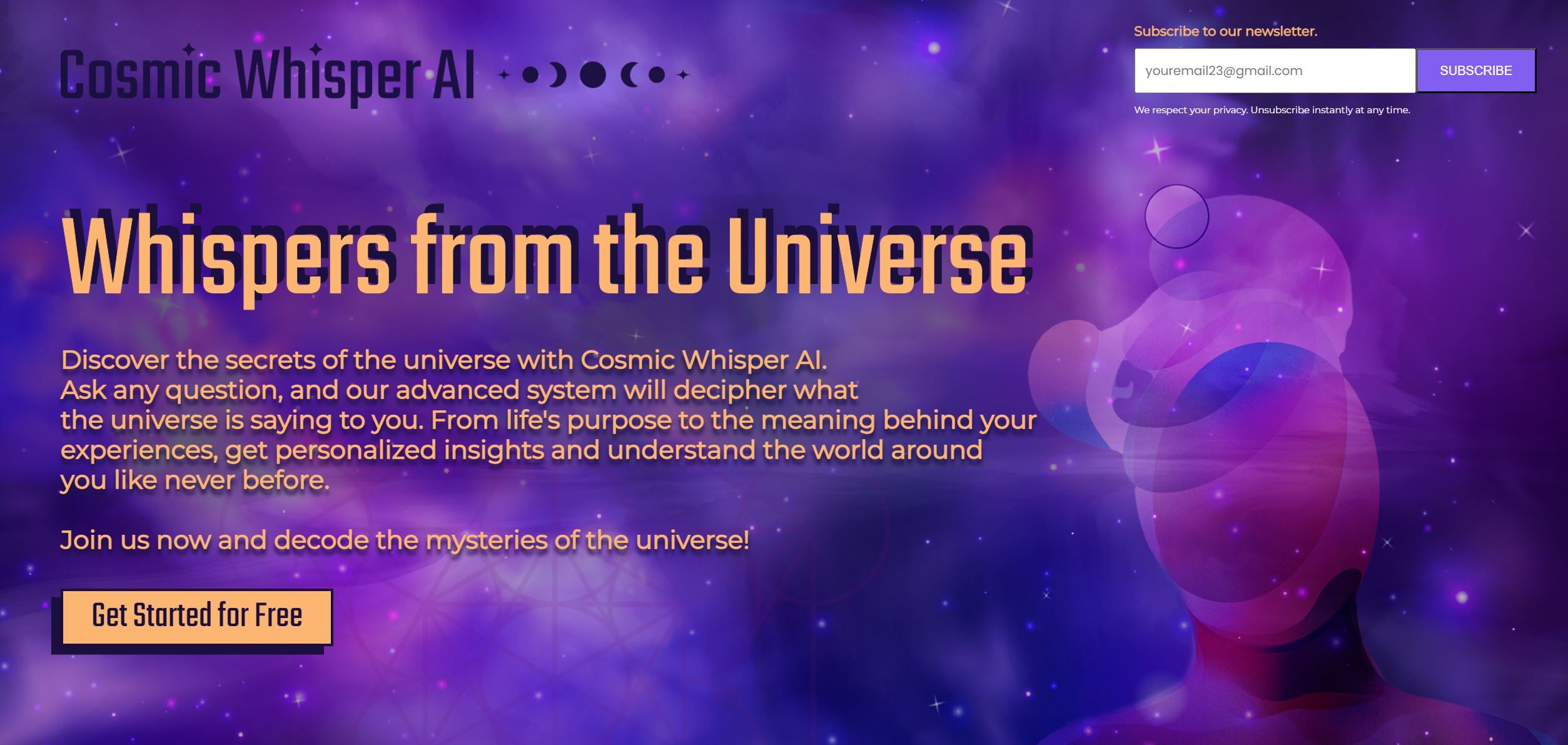 Cosmic Whisper AI icon