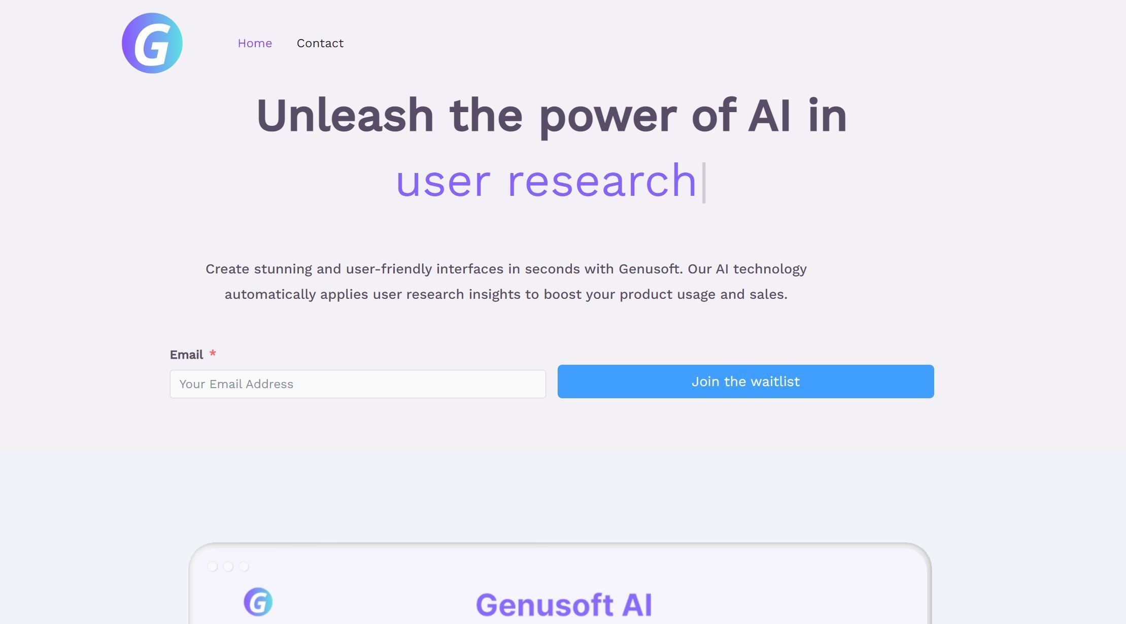 Genusoft AI icon