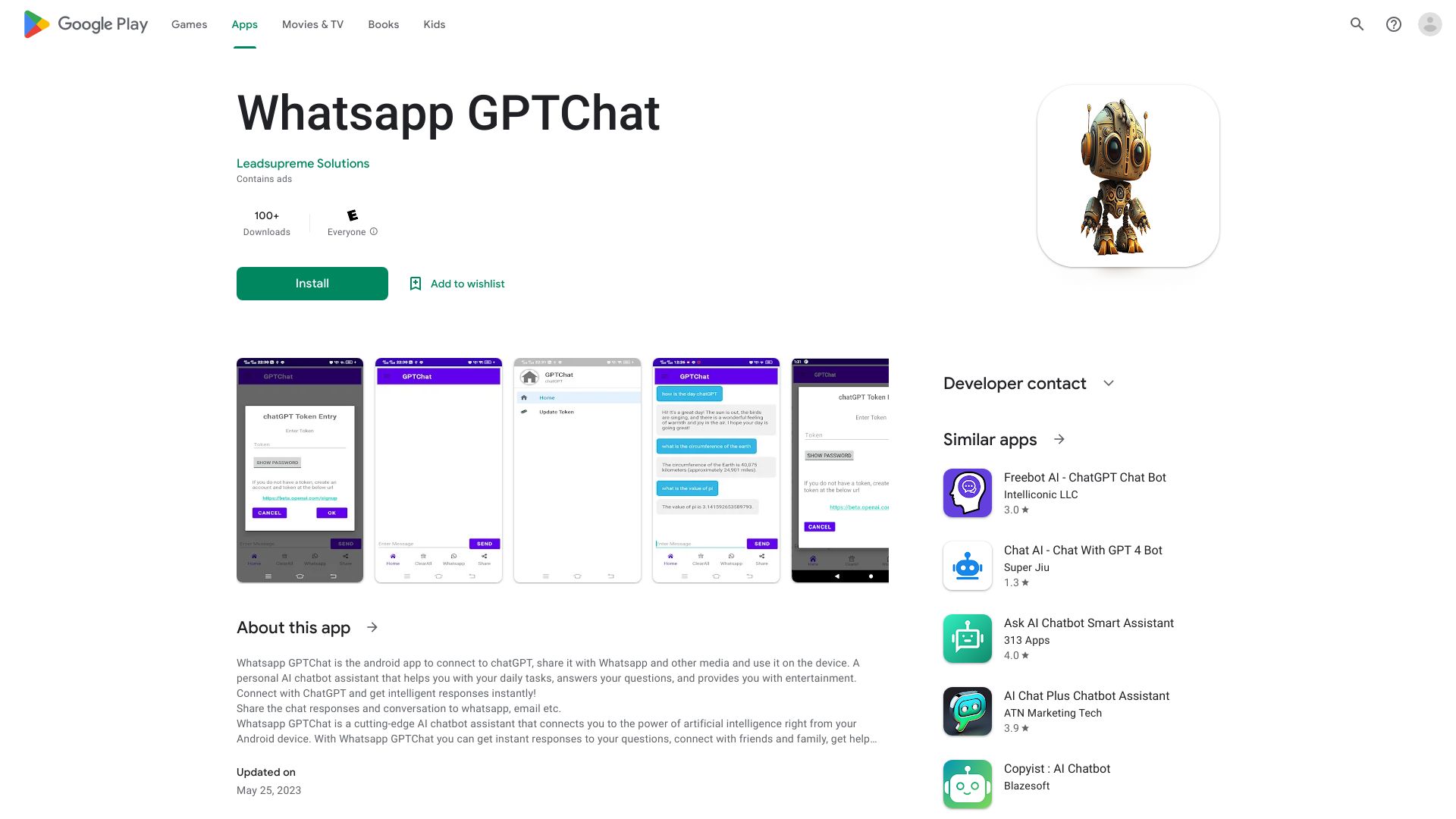 GPTChat icon