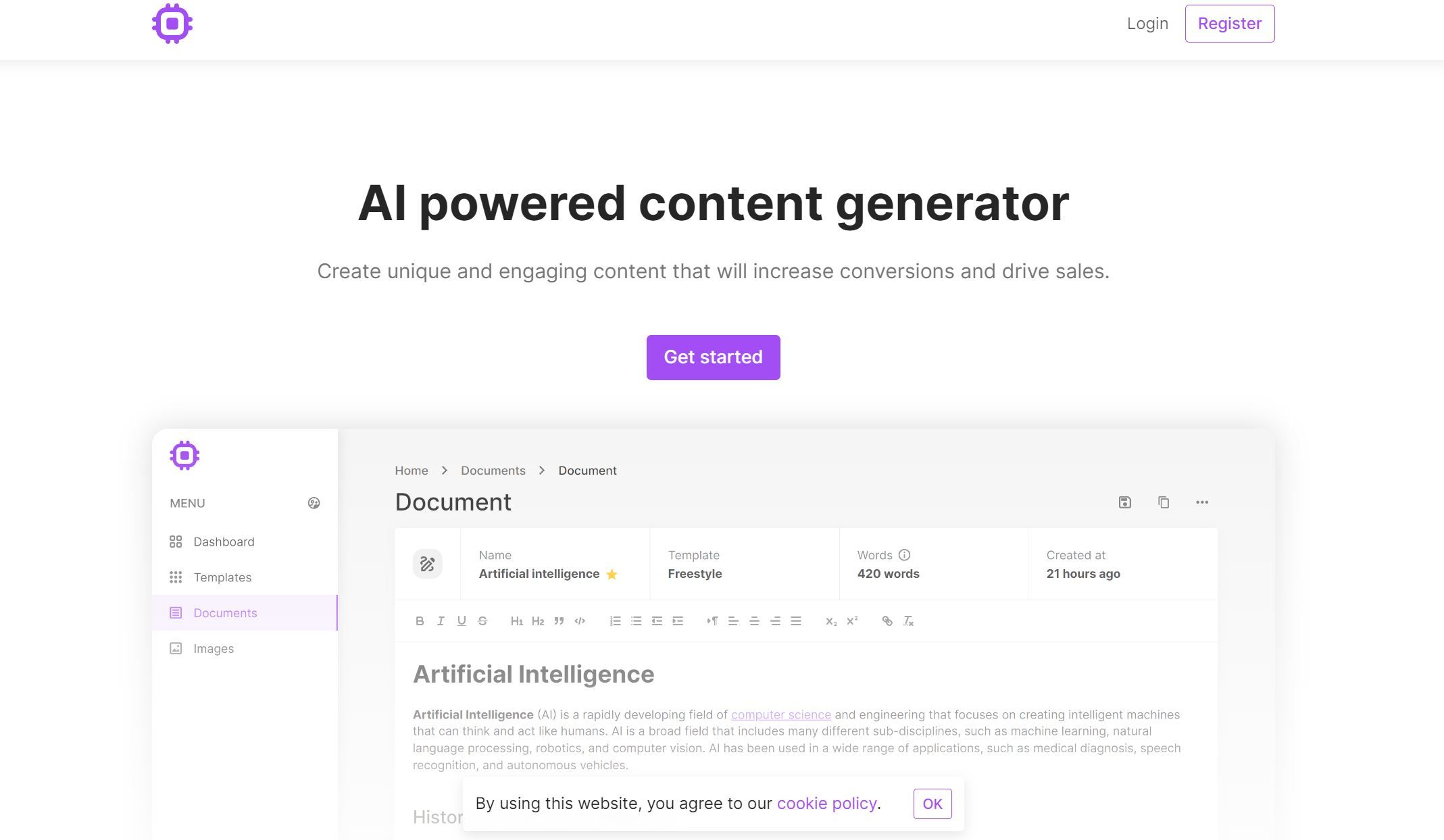 Content Generator icon