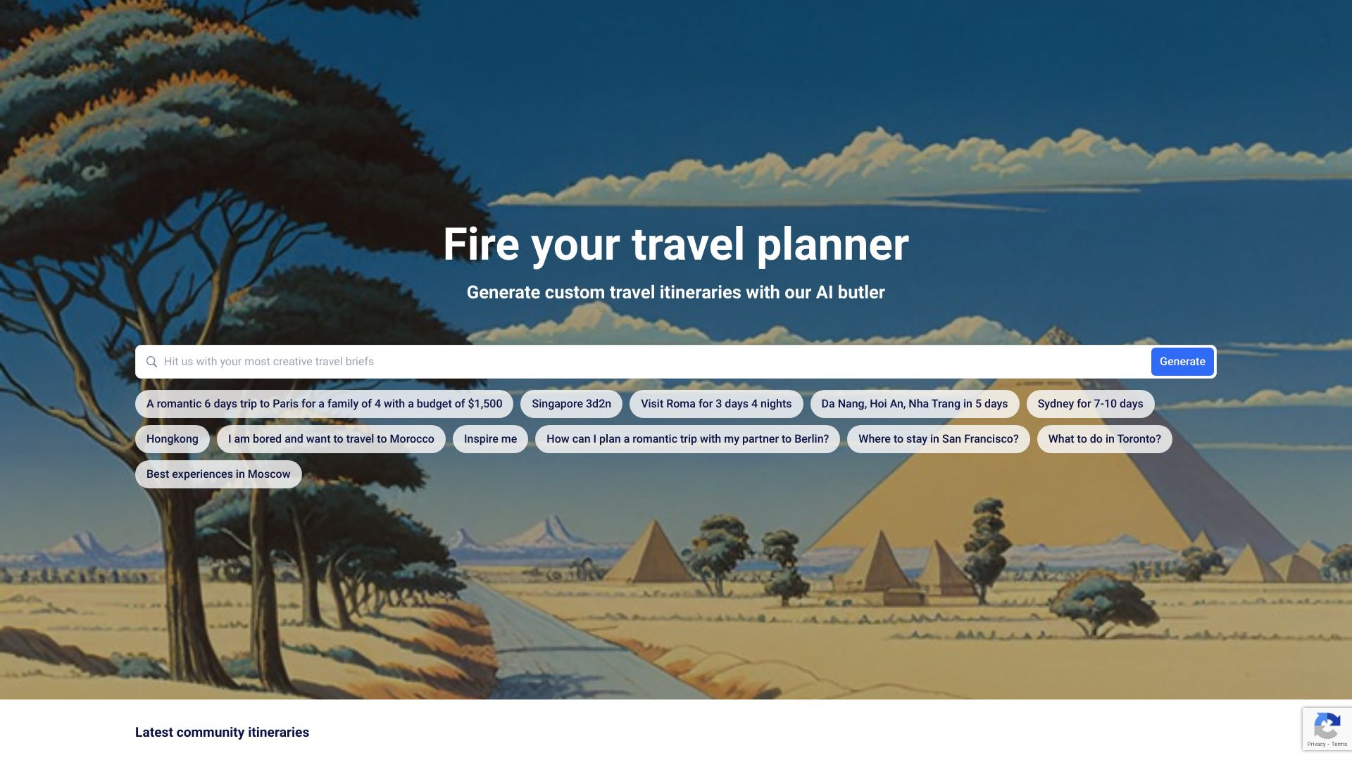 PlanTrips: AI-powered travel planner icon