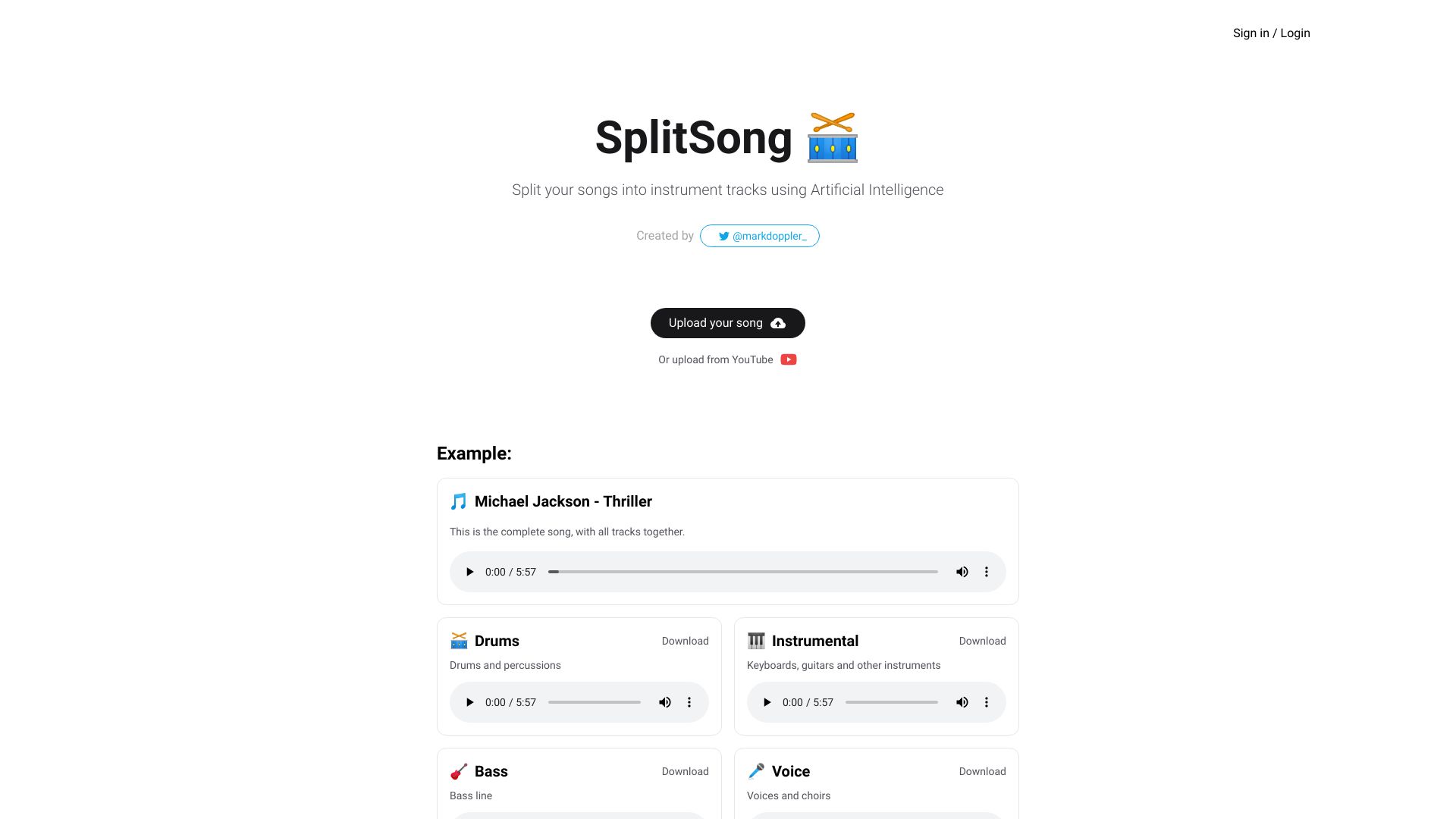 SplitSong.com icon