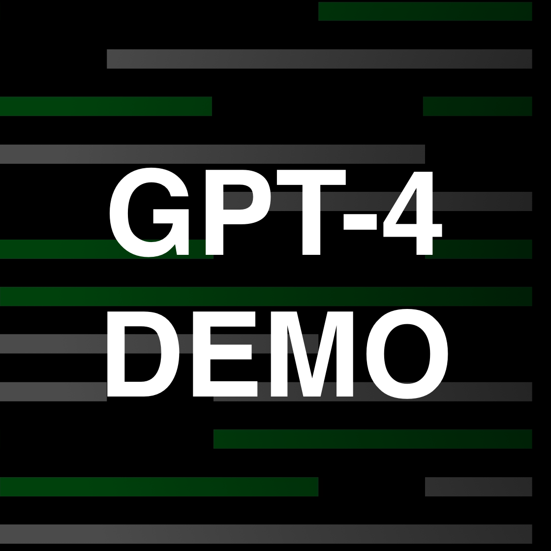 GPT-4 Demo icon